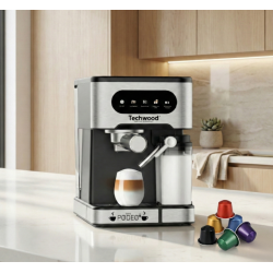 Machine à Café Expresso et mousseur de lait