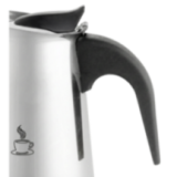 Cafetière Italienne Inox 12 Tasses - Compatible Induction & Tous Feux