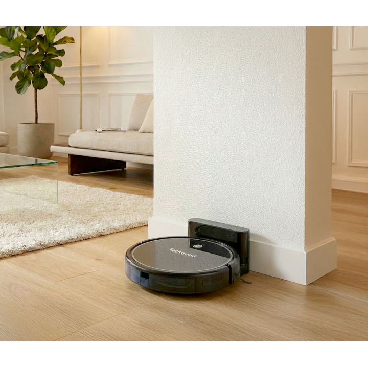 Aspirateur Robot 2-en-1 : Aspire et Nettoie - Autonomie 110 min