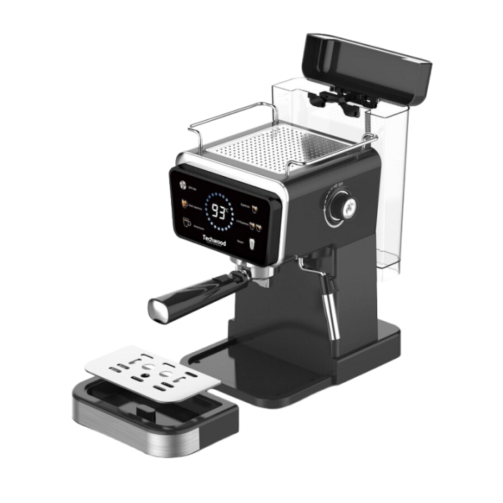 Machine Expresso 20 Bars Polyvalente | Café Moulu & Capsules | 1350W