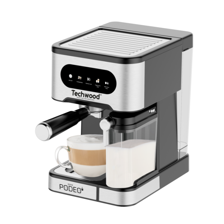 Machine à Café Multi-Capsules & Moulu - 20 Bar avec Mousseur à Lait