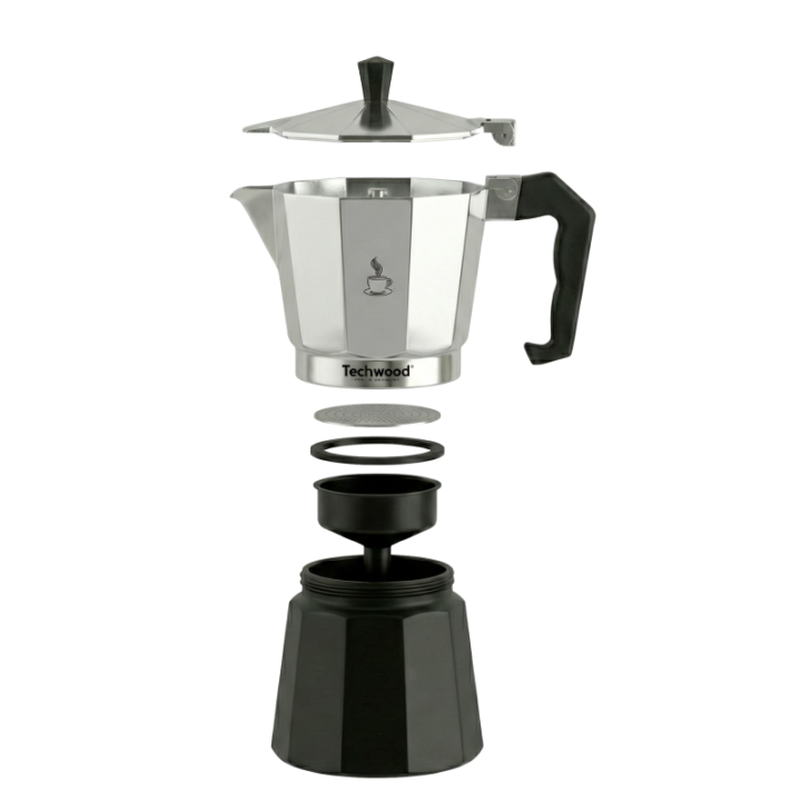 Cafetière Italienne Traditionnelle en Aluminium - 9 Tasses