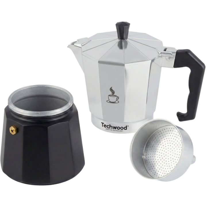 Cafetière Italienne Traditionnelle en Aluminium - 9 Tasses