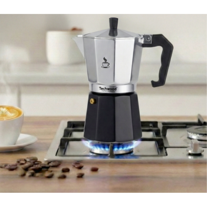 Cafetière Italienne Traditionnelle en Aluminium - 9 Tasses