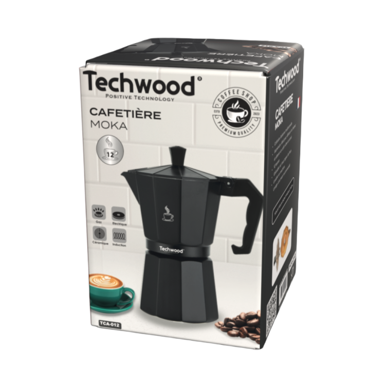 Cafetière Italienne Traditionnelle 12 Tasses - Aluminium