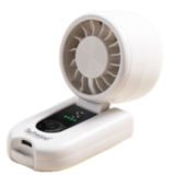 Ventilateur de poche Pliable & Digital - 5 Vitesses & Moteur Puissant
