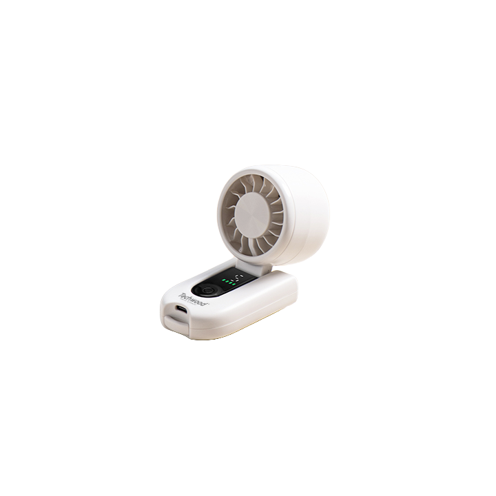 Ventilateur de poche Pliable & Digital - 5 Vitesses & Moteur Puissant