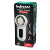 Ventilateur de poche Pliable & Digital - 5 Vitesses & Moteur Puissant