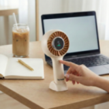 Mini Ventilateur Main & Bureau avec Écran | 5 Vitesses & 10h Autonomie