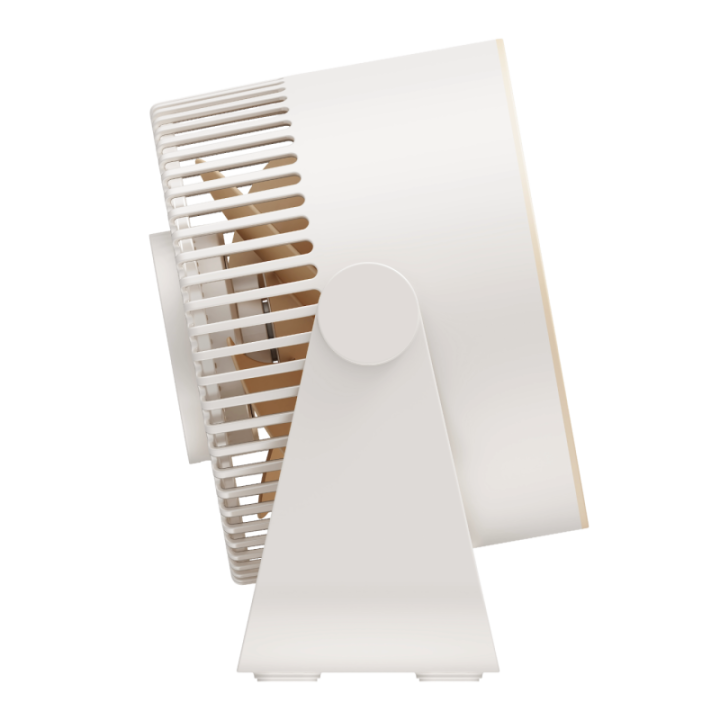 Ventilateur Portable Rechargeable USB-C | 3 Vitesses & Fixation Murale