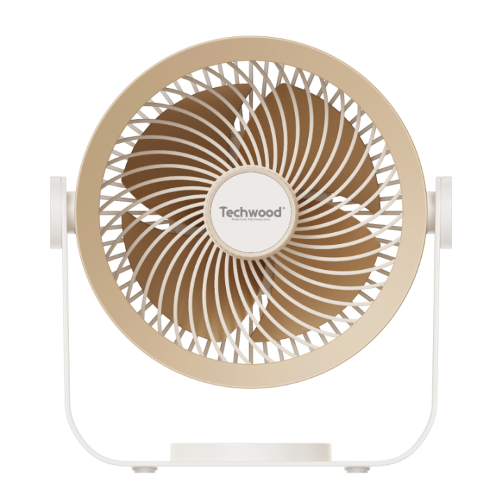 Ventilateur Portable Rechargeable USB-C | 3 Vitesses & Fixation Murale