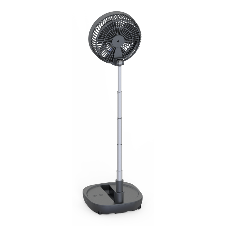 Ventilateur Nomade Sans Fil - Silencieux, Pliable et Télescopique
