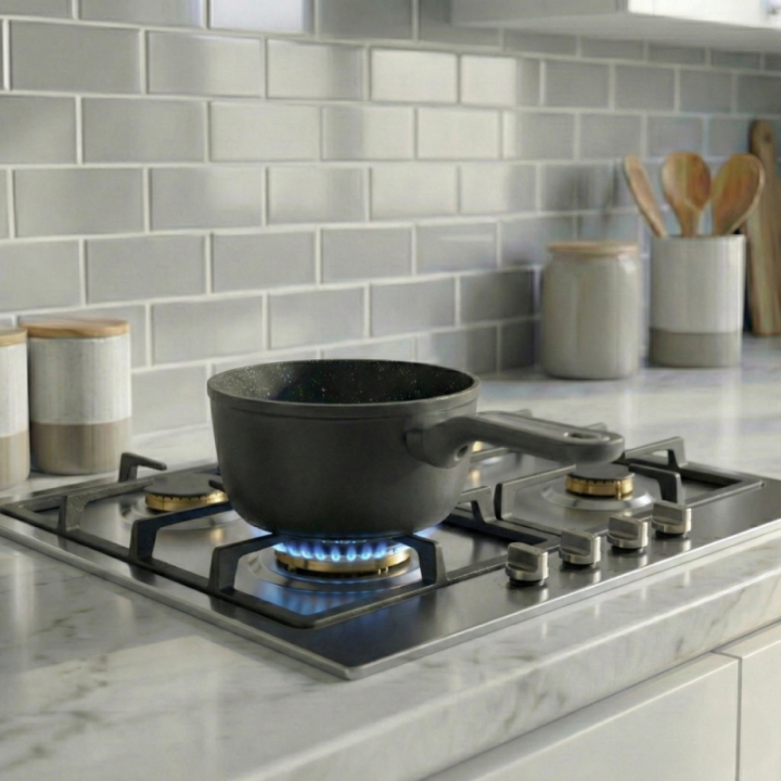 Casserole 18 cm Anti-adhérente - Induction & Sans PFOA