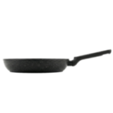 Poêle 24 cm Aluminium Forgé Effet Pierre | Anti-adhérente & Tous Feux