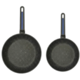 Set of 2 pans 24 - 28cm