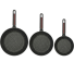 Set of 3 pans 18- 22 - 26cm