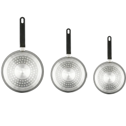 Set of 3 pans 18- 22 - 26cm