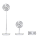 Ventilateur Nomade Sans Fil - Silencieux, Pliable et Télescopique