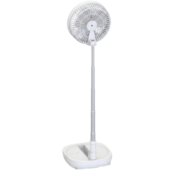 Ventilateur Nomade Sans Fil - Silencieux, Pliable et Télescopique