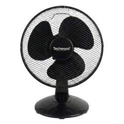 Ventilateur de table Noir Ø 30 cm