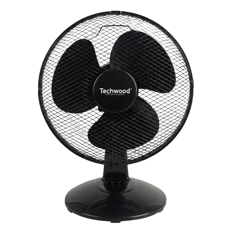 Ventilateur de table Noir Ø 30 cm