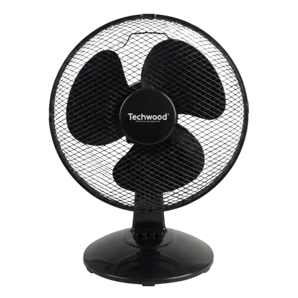 Ventilateur de table Noir Ø 30 cm