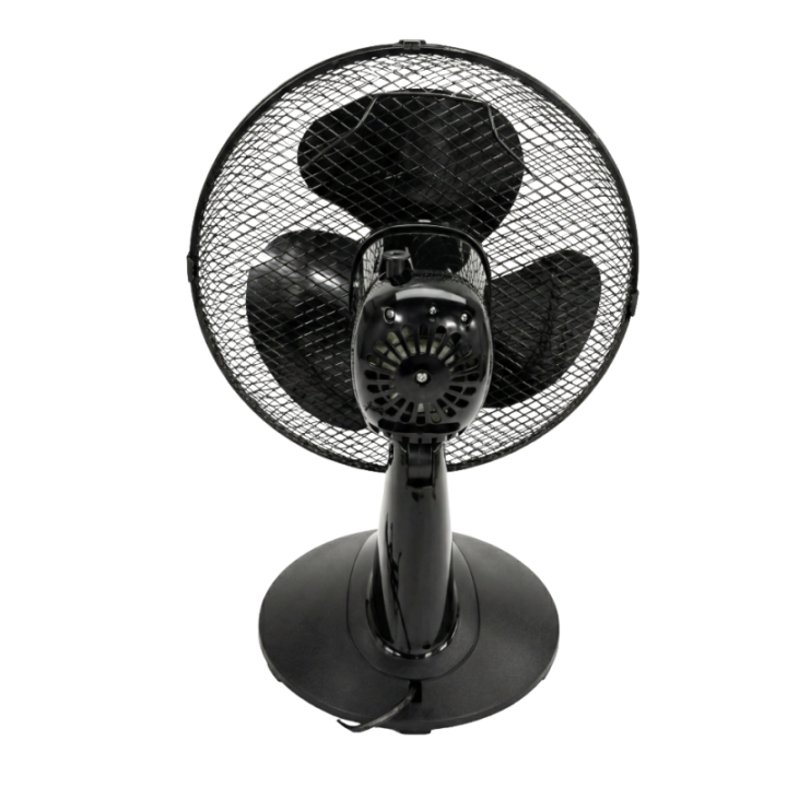 Ventilateur de Table Ø 30cm - 3 Vitesses, Oscillant & Inclinable | 35W