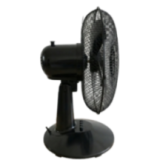 Ventilateur de Table Ø 30cm - 3 Vitesses, Oscillant & Inclinable | 35W