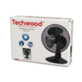 Ventilateur de Table Ø 30cm - 3 Vitesses, Oscillant & Inclinable | 35W