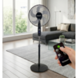 Ventilateur sur Pied 40cm - 75W avec Télécommande & Minuterie