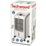 Rafraîchisseur d'Air Techwood 80W - Humidificateur 4L & Télécommande
