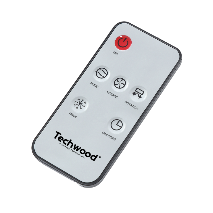 Rafraîchisseur d'Air Techwood 80W - Humidificateur 4L & Télécommande