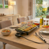 Plancha électrique XXL - 87x22 cm - 1800W - Techwood