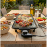 Plancha électrique XXL - 87x22 cm - 1800W - Techwood