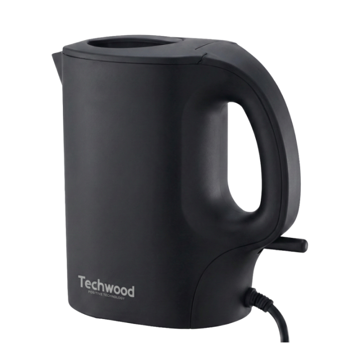 Bouilloire Électrique Techwood Noire 1 Litre - 900W