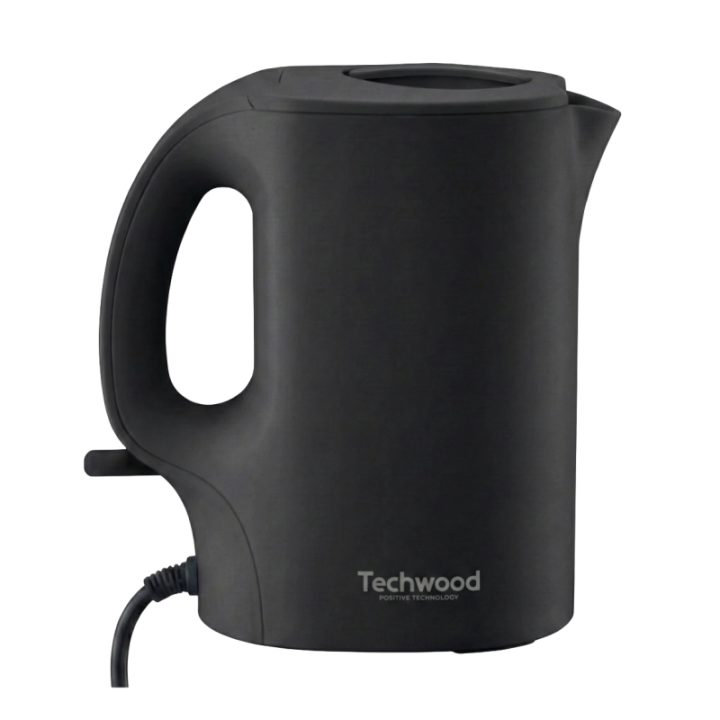 Bouilloire Électrique Techwood Noire 1 Litre - 900W