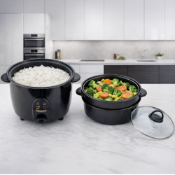 Cuiseur Riz avec Panier Vapeur Inox  2,5L