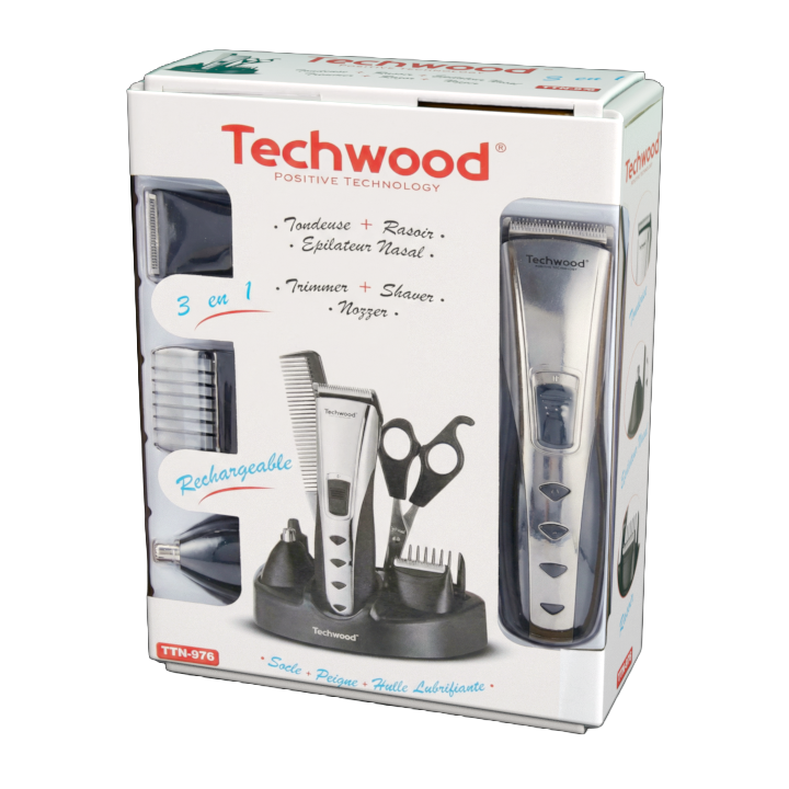Razor + Trimmer + Nose hair remover