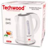 Bouilloire Électrique Techwood 1L - 1600W