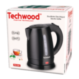 Bouilloire Électrique 1L 1600W – Arrêt Automatique & Protection Surchauffe