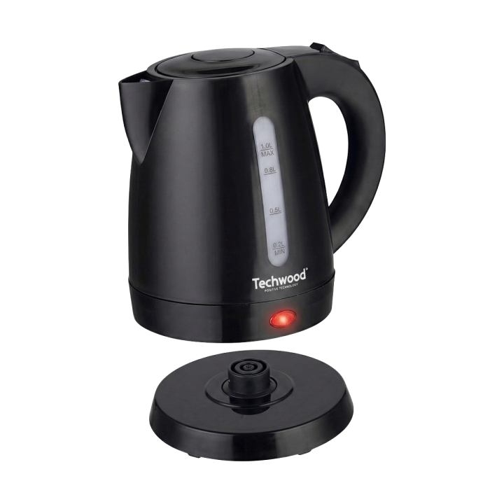 Bouilloire Électrique 1L 1600W – Arrêt Automatique & Protection Surchauffe
