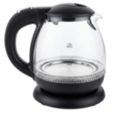 BOUILLOIRE TECHWOOD 1L 1650W | FILTRE, ARRÊT AUTO, 360°