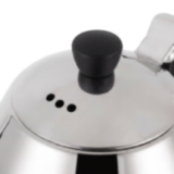 Bouilloire Techwood 0,8L Finition Chrome - Sans Fil & Inox