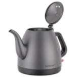 Bouilloire Techwood 1L Finition Chrome - Sans Fil & Inox