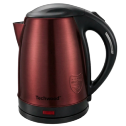 Bouilloire Électrique Sans Fil Techwood 1,8L - 1500W
