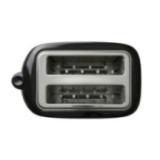 Grille-pain 2 fentes 700W - Contrôle du brunissage & Tiroir miettes