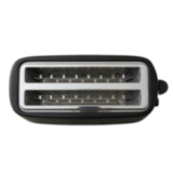 Grille-pain 2 Longues Fentes Larges - 1300W - Brunissage Réglable