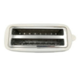 Grille-pain 1300W 2 longues fentes larges – Contrôle brunissage & éjection automatique