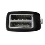 Grille-pain 2 larges fentes 600-750W – Arrêt immédiat & contrôle brunissage