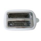 Grille-pain 2 fentes 700W – Arrêt immédiat & contrôle brunissage